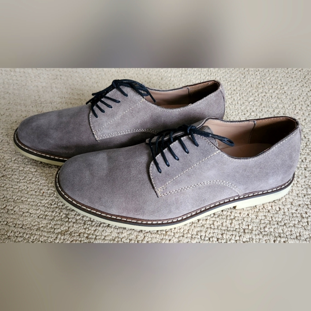 NWT Banana Republic Mens Owen Suede Leather Shoes Size 9.5